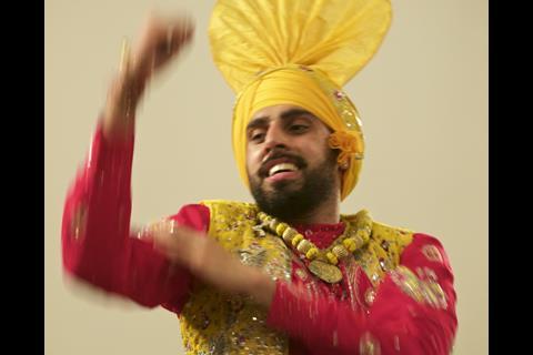 Bhangra dancer performs at Law Society Diwali event 2016